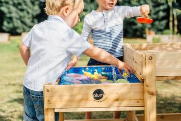 Plum Sand- und Wassertisch Sandy Bay aus Holz, 2er Set